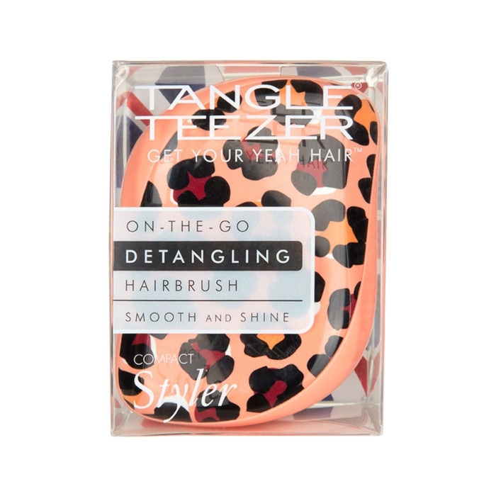 Расческа для Волос Tangle Teezer Compact Styler Apricot Leopard