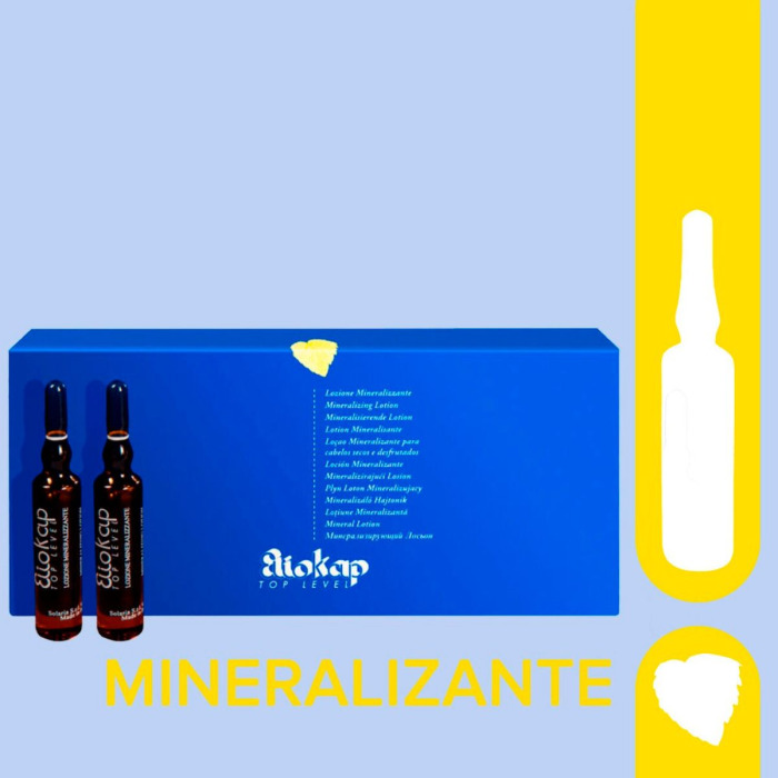 Лосьон для Волос «Минерализующий» в Ампулах Eliokap Top Level Lozione Mineralizzante