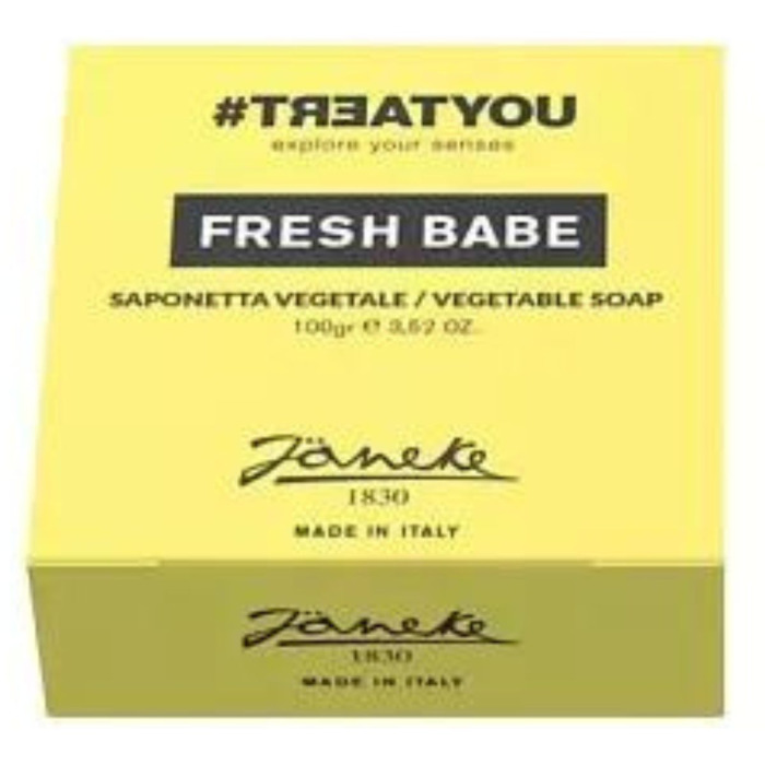 Твердое Мыло с Антибактериальным Действием Janeke #Treatyou Fresh Babe Soap