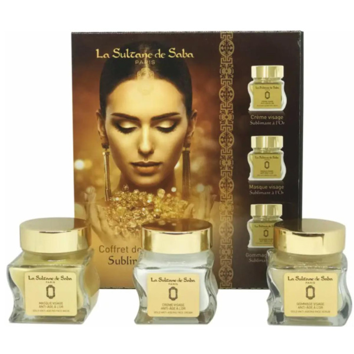 Набор для Лица «Золото» La Sultane de Saba 23-Carat Gold Face Gift Set 
