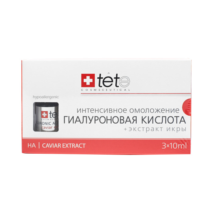TETe Cosmeceutical Hyaluronic Acid Сыворотка «Гиалуроновая кислота + Экстракт икры»